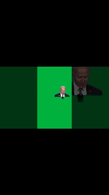 Green screen biden im laughing too