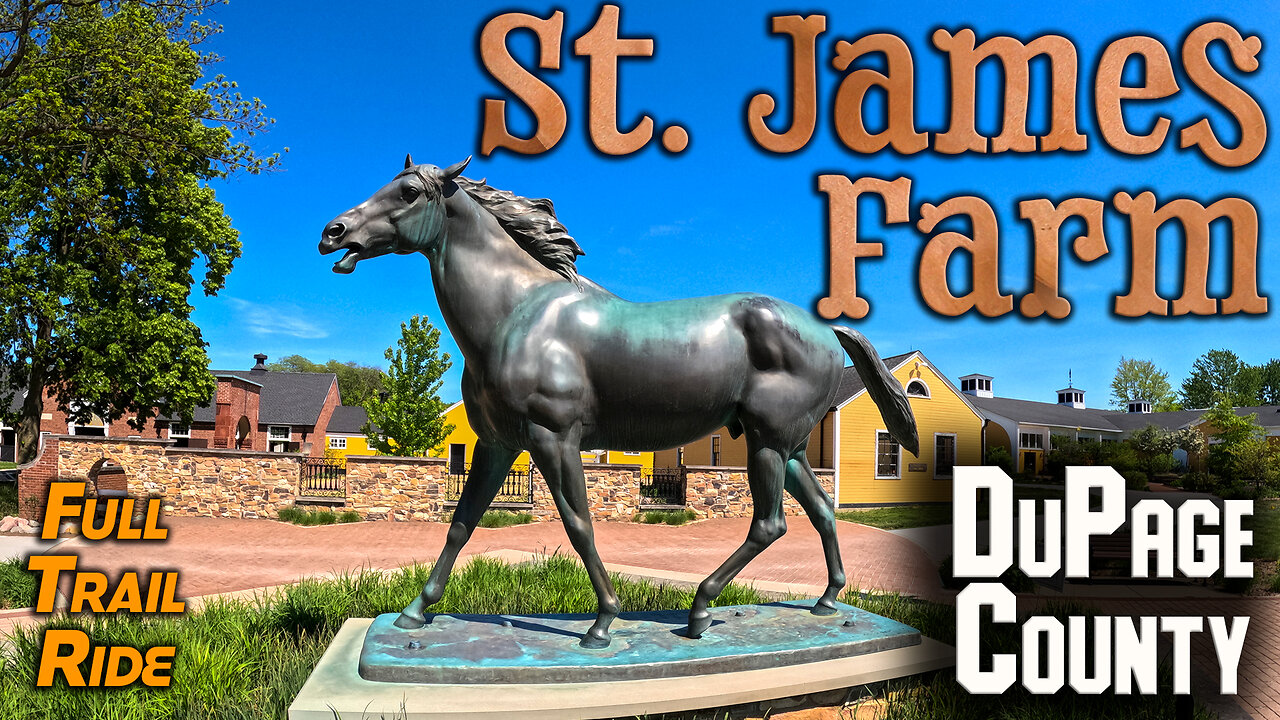 St. James Farm Forest Preserve: Red Loop, Purple Trail, Blue Trail + Exploring - May 2023