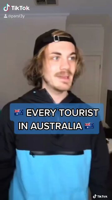 Tourists in Australia 😜