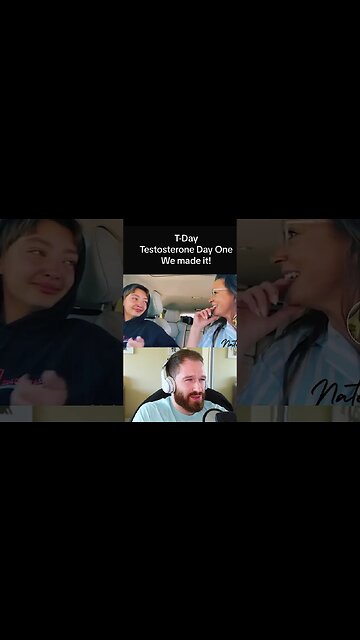 Mom celebrates day one of HRT with trans child 🤔