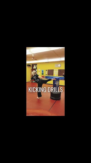 Kicking Combo Drills __ Martial Arts Training __ #shorts