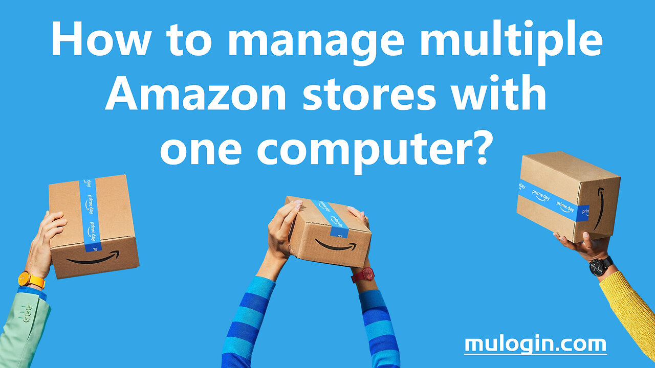 How to manage multiple Amazon stores with one computer?