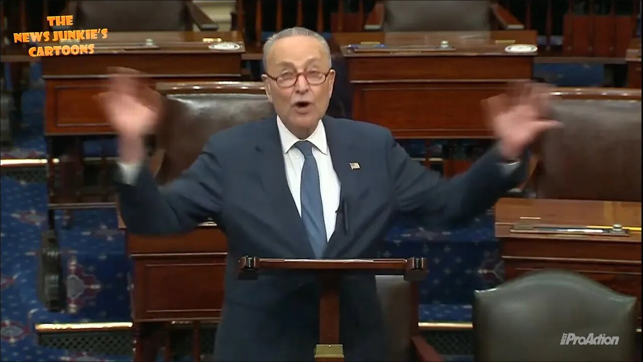 Schumer's last pathetic attempt to stop the confirmation.