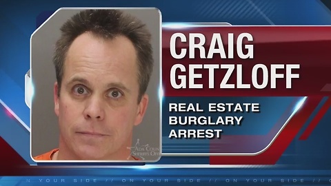 Police arrest man they say is responsible for real estate burgularies