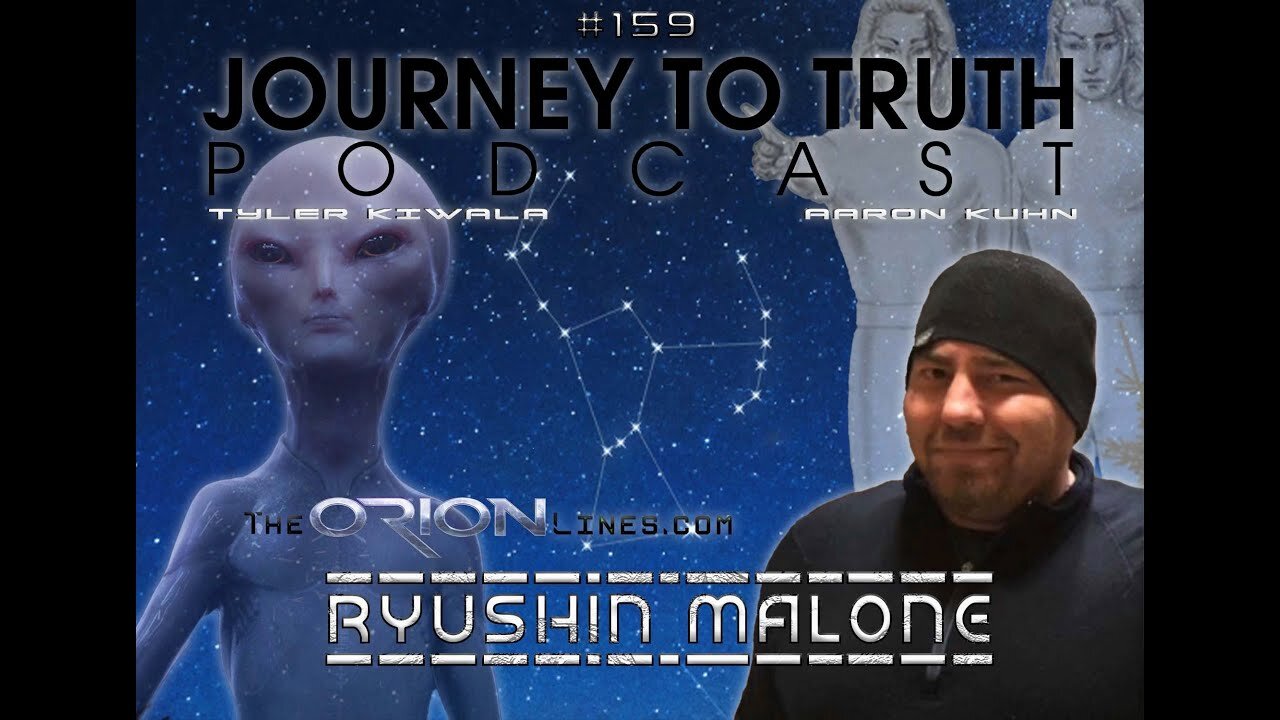 EP 159 - Ryushin Malone - Down The Rabbit Hole - ET's & Hidden History