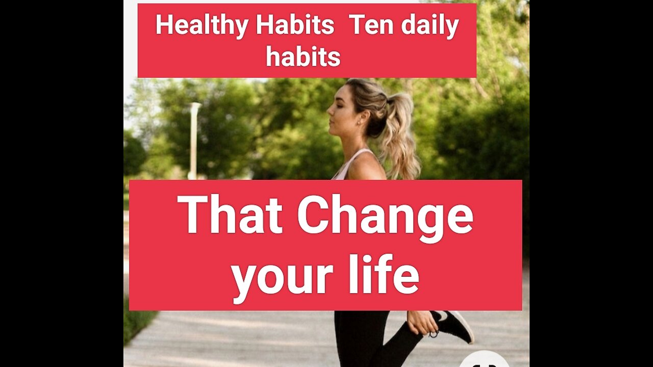 Healthy habits