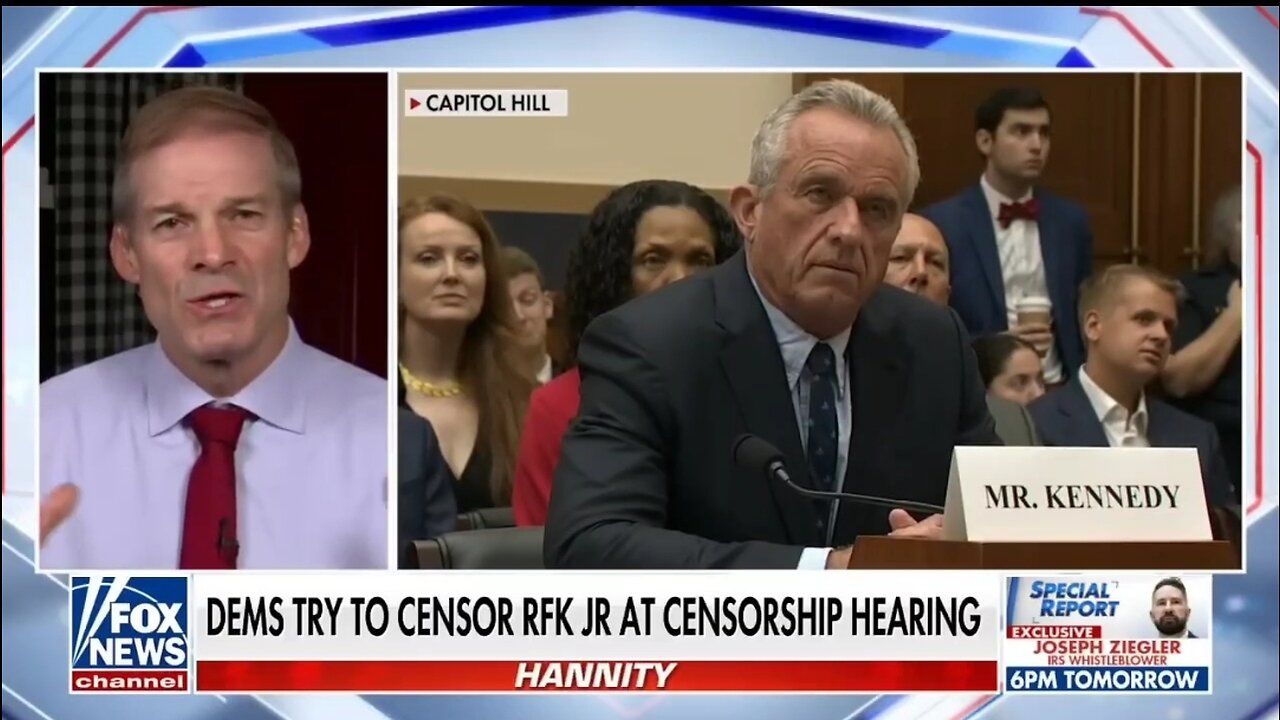 Jim Jordan: Democrat Party Is The Party Of Censorship