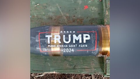 N.Korean shell with Trump MAGA inscription fired on Ukrainian position