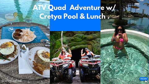 ATV Adventure w/ Lunch & Cretya Infinity Pool Access (Rumble Short)