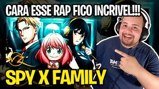 REACT OPERAÇÃO STRIX | SPY X FAMILY | Vz Raps feat.@Giu Matsu