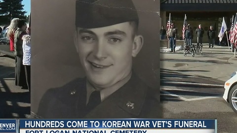 200 attend funeral of Korean vet who died without family