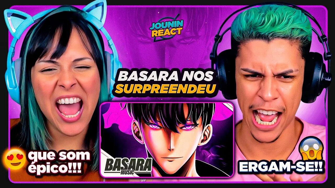 Ergam-se! | Sung Jin Woo Pt. 1 (Solo Leveling) | Basara | [React em Casal] 🔥