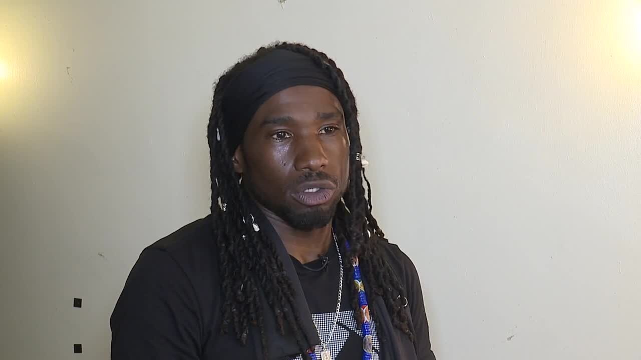 Leon Copeland III speaks on weekend shooting in Baltimore