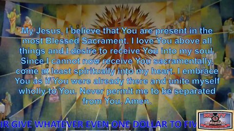 NCTV45 CATHOLIC MASS FROM HOLY SPIRIT PARISH (ST VITUS SITE) THURSDAY AUGUST 6 2020