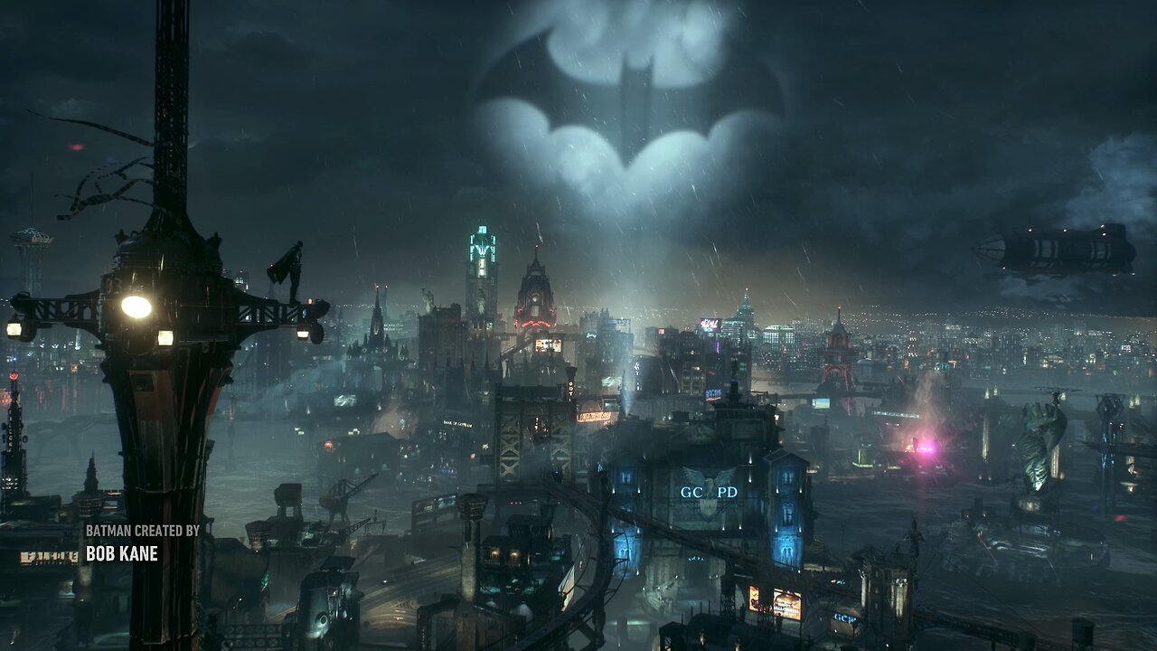 Batman Arkham knight | Intro with Pattinson Bat Suite