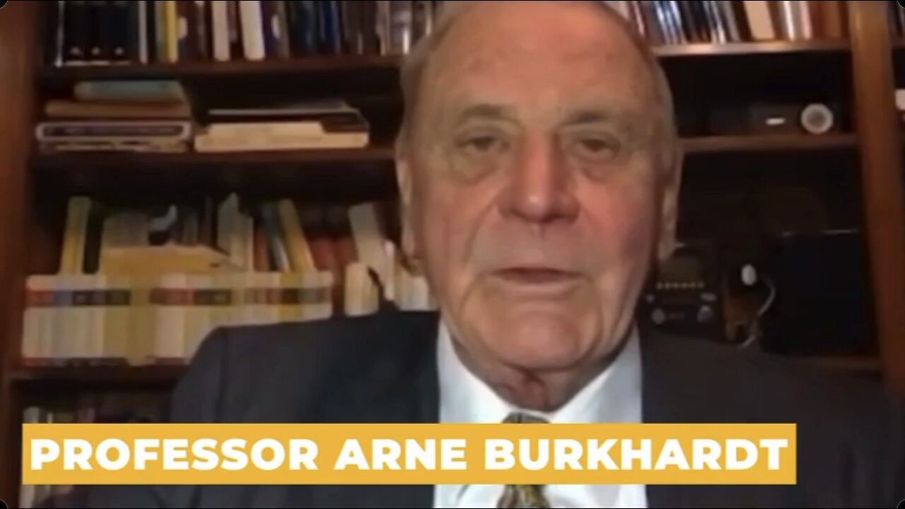 Professor Arne Burkhardt Died A Hero - UK Column News