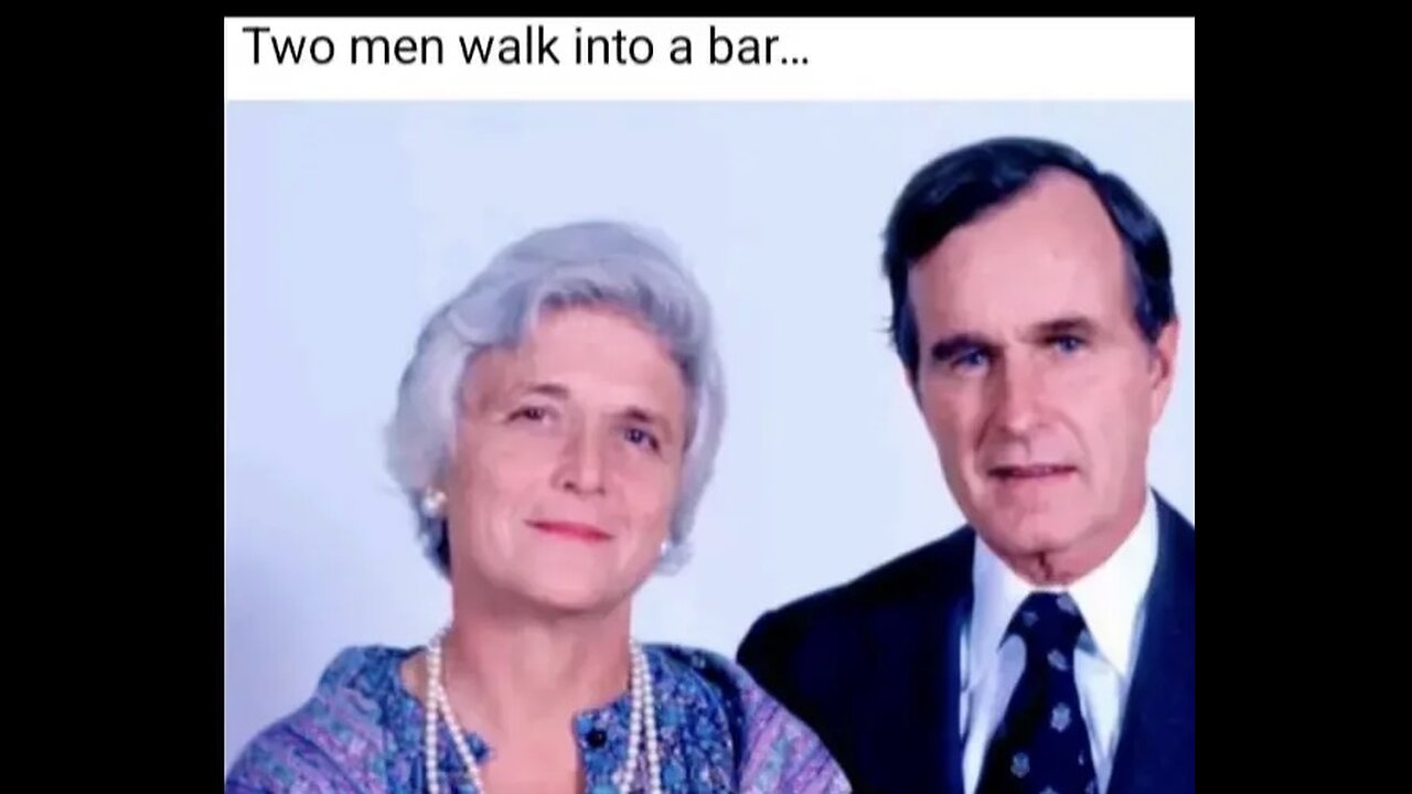 Barbara Bush Was A Very Fugly Man