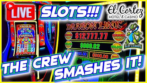 🔴 MORE LIVE SLOTS! J VEGAS & SLOT LIZARDS KEEP CRUSHING IT! JACKPOT TIME! El Cortez Casino