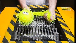 Triturador VS SPIKE SLIME | Experiencia ASMR com Brinquedos - SHREDDER MACHINE