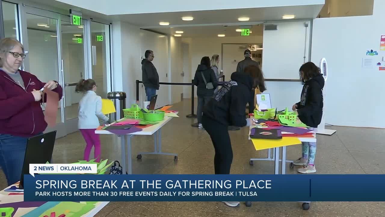 Gathering Place offering free spring break activities