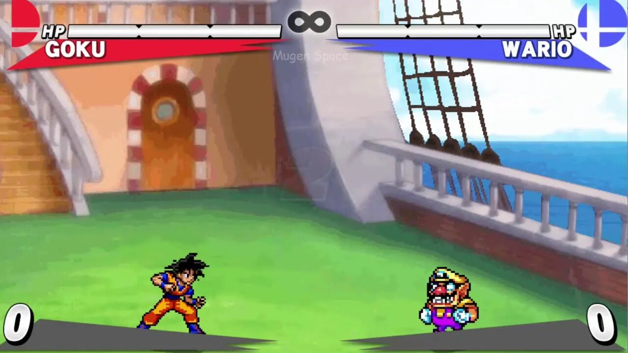 Goku & Vegeta VS Wario & Waluigi I Super Smash Bros Ultimate V2