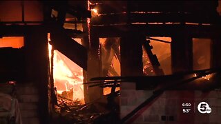 Overnight fire in Glenville