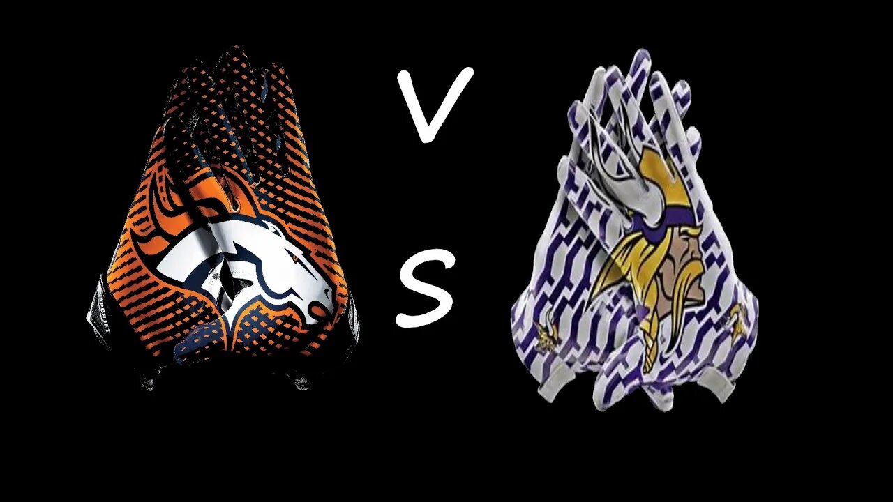 Minnesota Vikings VS Denver Broncos NFL Live Preseason