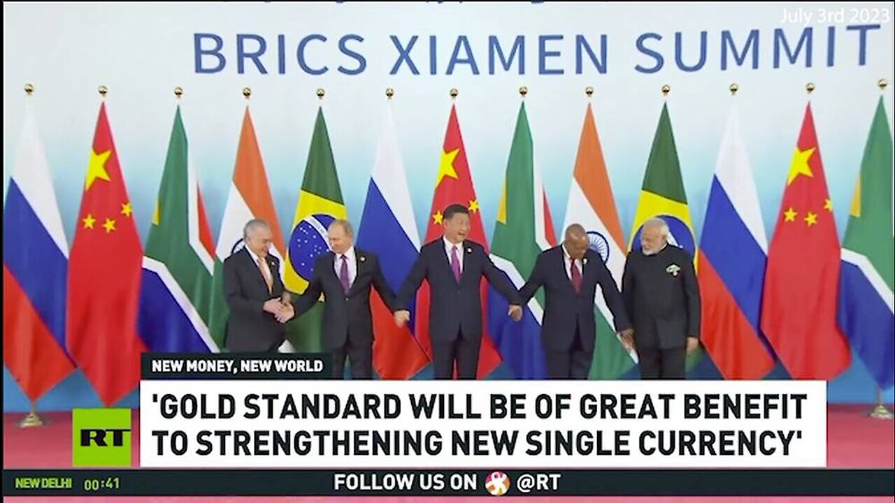 Dedollarization | BREAKING!!! "The BRICS Group Is Set to Introduce a New Currency Backed By Gold