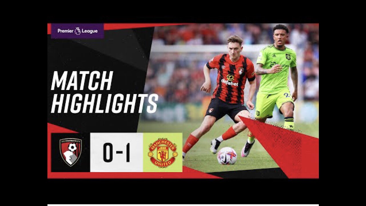 AFC 0-1 MANCHESTER UNITED HIGHLIGHTS