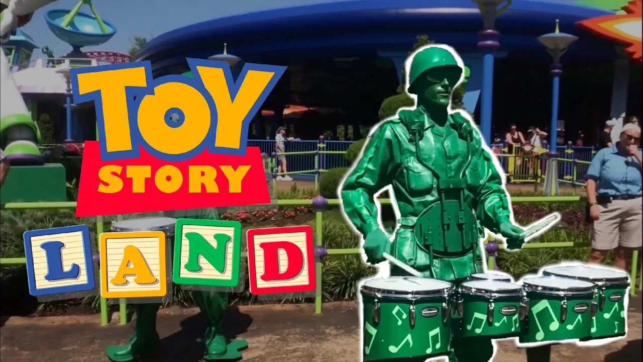 Army Men Drum Line - Toy Story Land | Disney’s Hollywood Studios