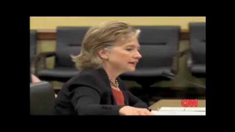 Clinton testifying to funding terrorism