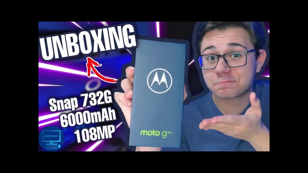 MOTO G60, O MELHOR CELULAR ATÉ R$2000? | Unboxing e Primeiras Impressões