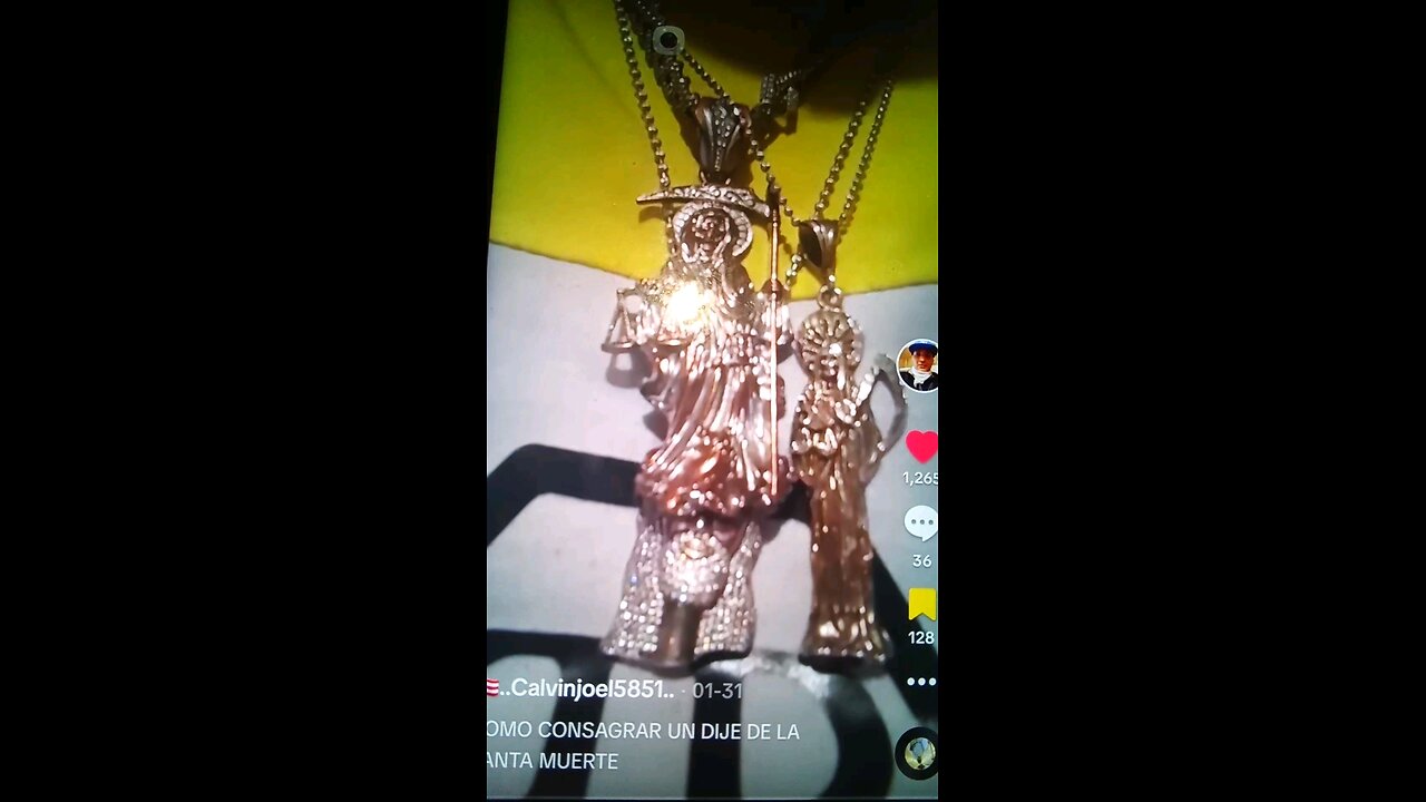 COMO CONSAGRAR UN DIJE DE LA SANTISIMA MUERTE ENTRA Y VERAS