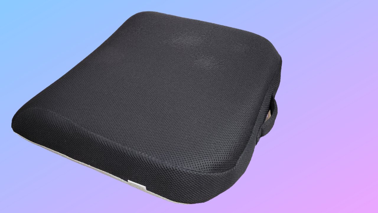 Extra-Large Memory Foam Seat Cushion 19"x17"x3" for Back & Seat Comfort - TravelMate Review