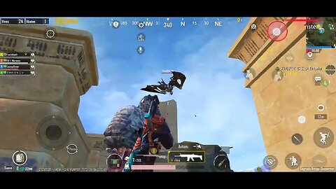 Essa não deu, eu joguei ruim demais nessa partida. Jogando PUBG no Rog phone.