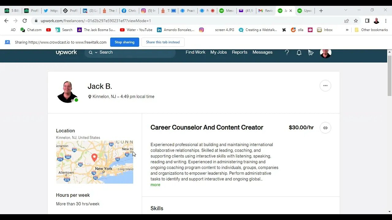 Jack Bosma Upwork Profile Introduction