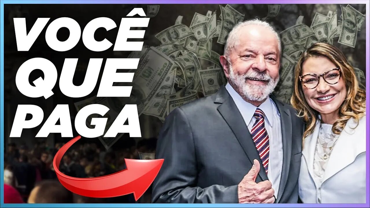 LULA E JANJA TORRAM DINHEIRO EM EXTERIOR!