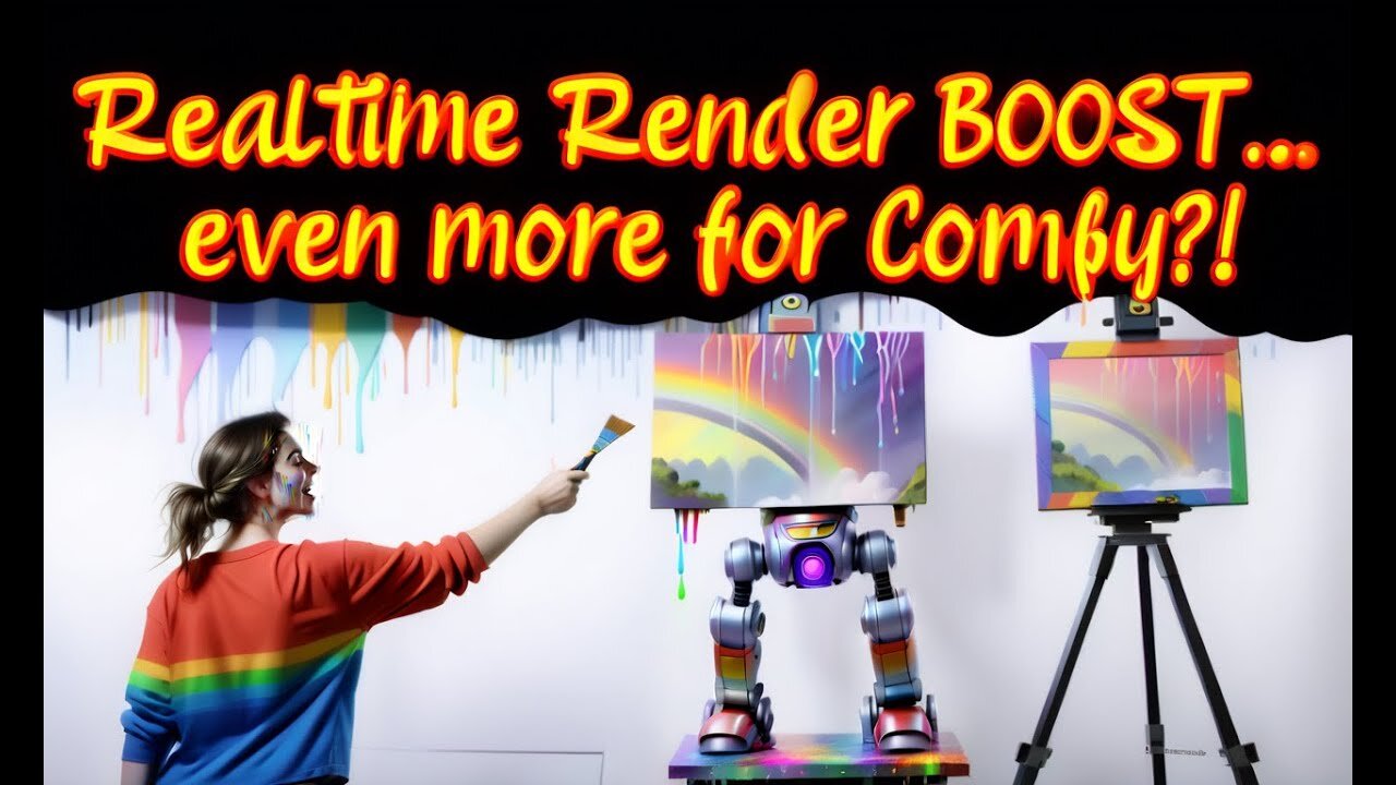 🏋Even BETTER real-time render and InPaint Fanatics in ComfyUI