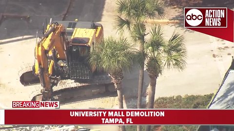 Demolition of University Mall begins Tuesday to prepare for redevelopment