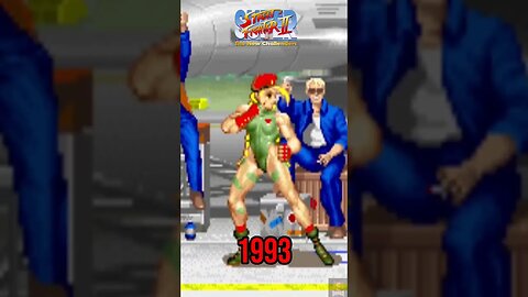 EVOLUÇÃO CAMMY STREET FIGHTER 2 - STREET FIGHTER 6 (1993-2033)#shots #streetfighter6 #streetfighter2