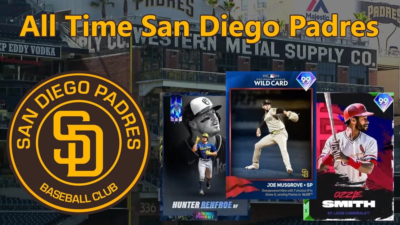 San Diego Padres Squad: MLB The Show 22 Diamond Dynasty