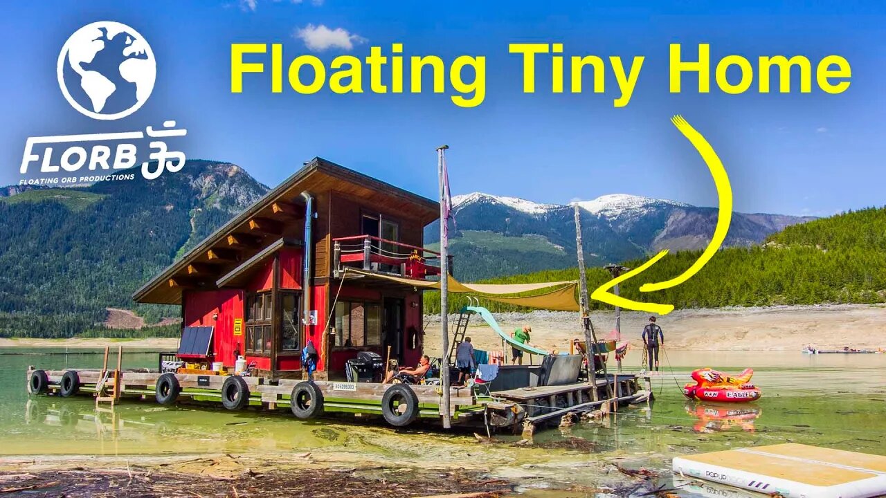 This Floating Tiny Cabin is an Escape to the Wild