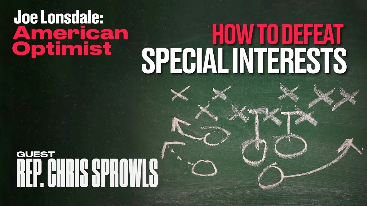 EP 23: How to Defeat Special Interests & Cronyism with Florida's Speaker of the House Chris Sprowls
