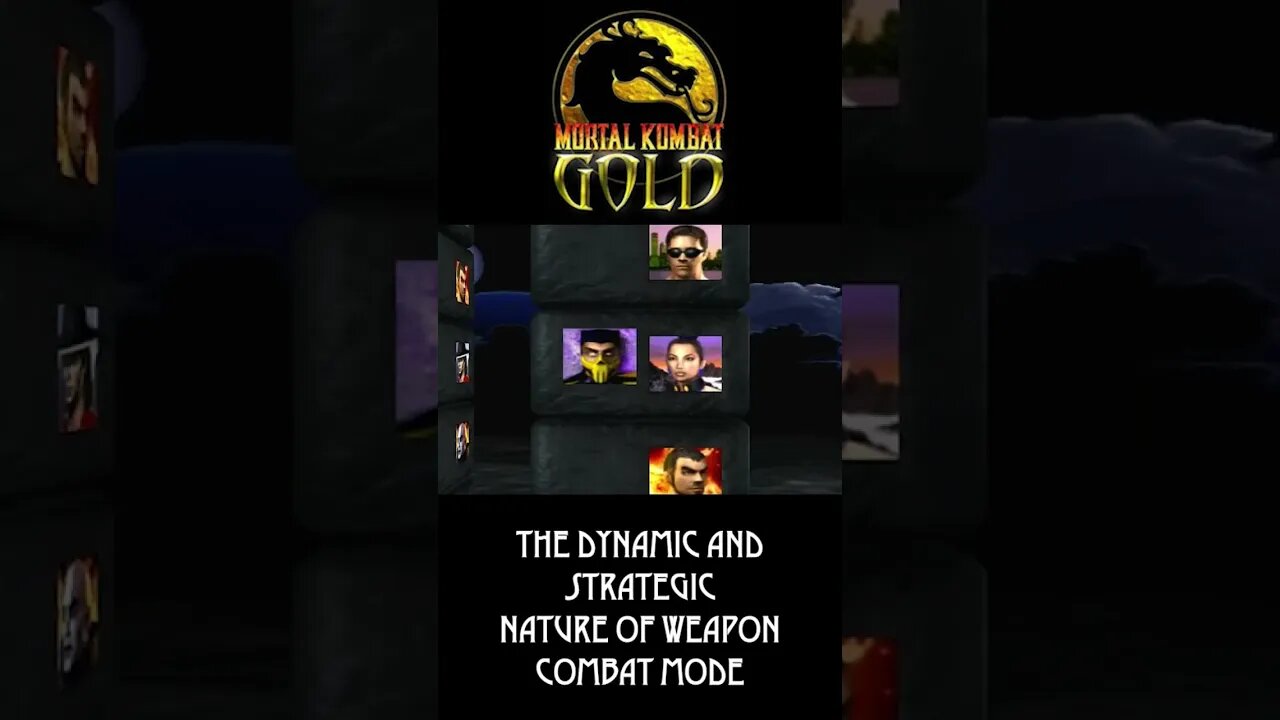 Over the top fighting! #Mortalkombat #segadreamcast #shorts