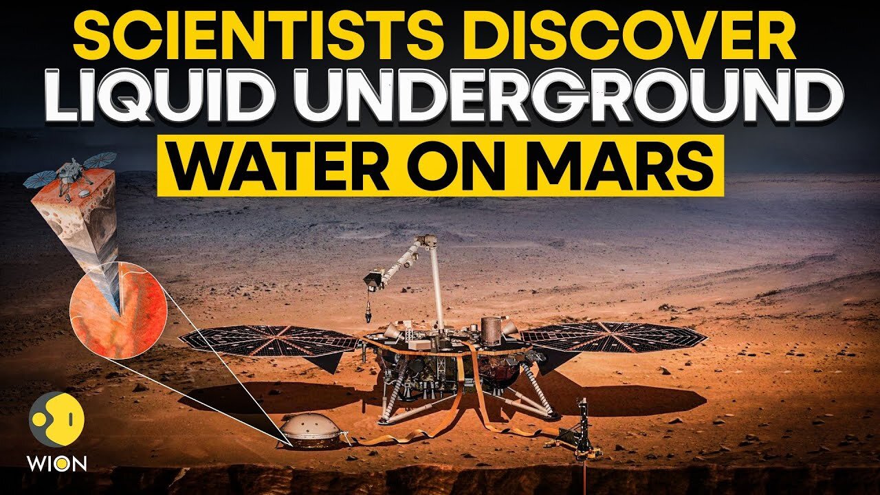 Scientists discover reservoir of liquid water on Mars | Is there life on Mars? | WION Originals