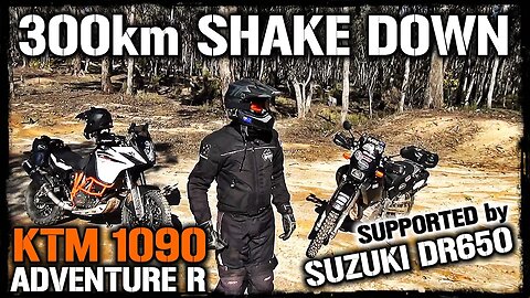 NEW KTM 1090 gets a big run!