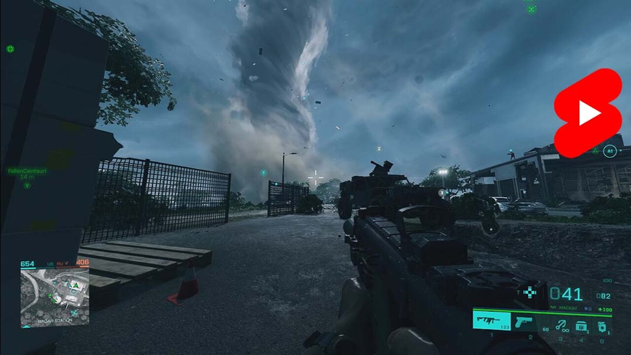 #shorts Battlefield 2042 Riding In The Tornado