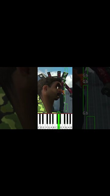 skibidi toilet 32 - Octave Piano Tutorial