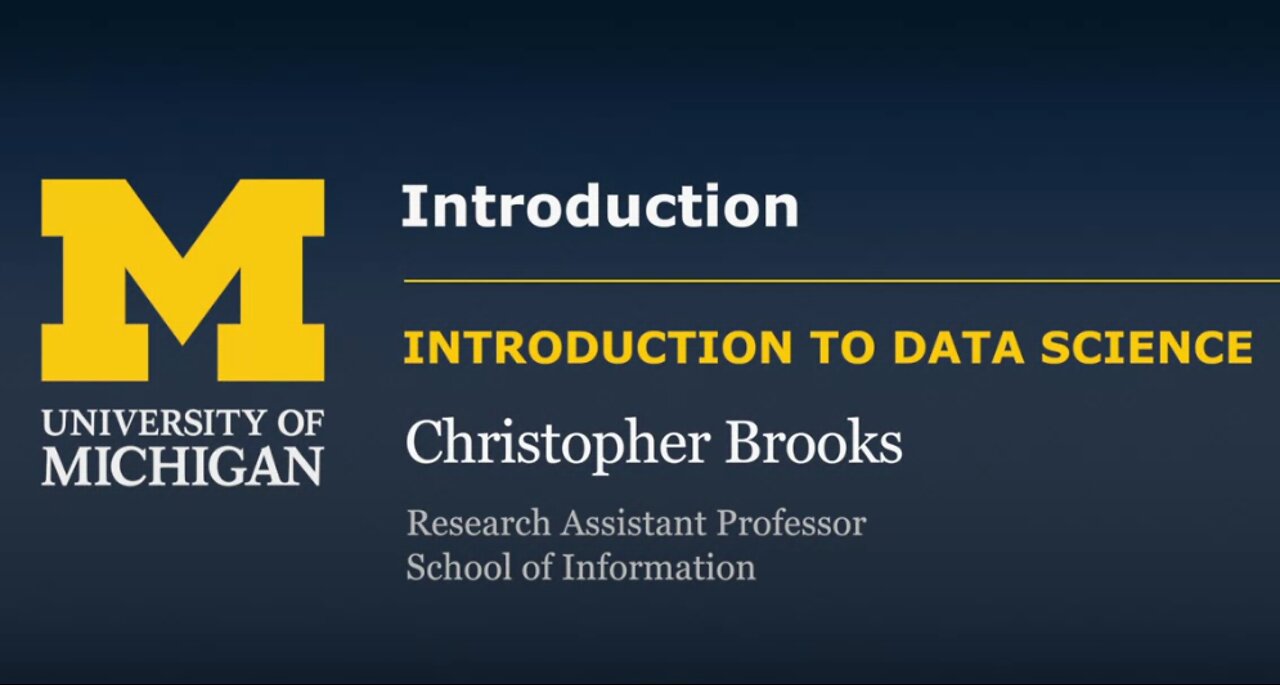 Lecture 01 | Introduction to Specialization - Fundamentals of Data Manipulation with Python