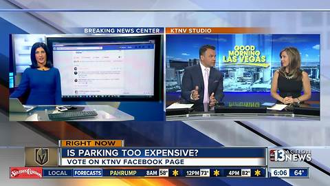 Facebook Poll: Is parking too expensive for Golden Knights games?